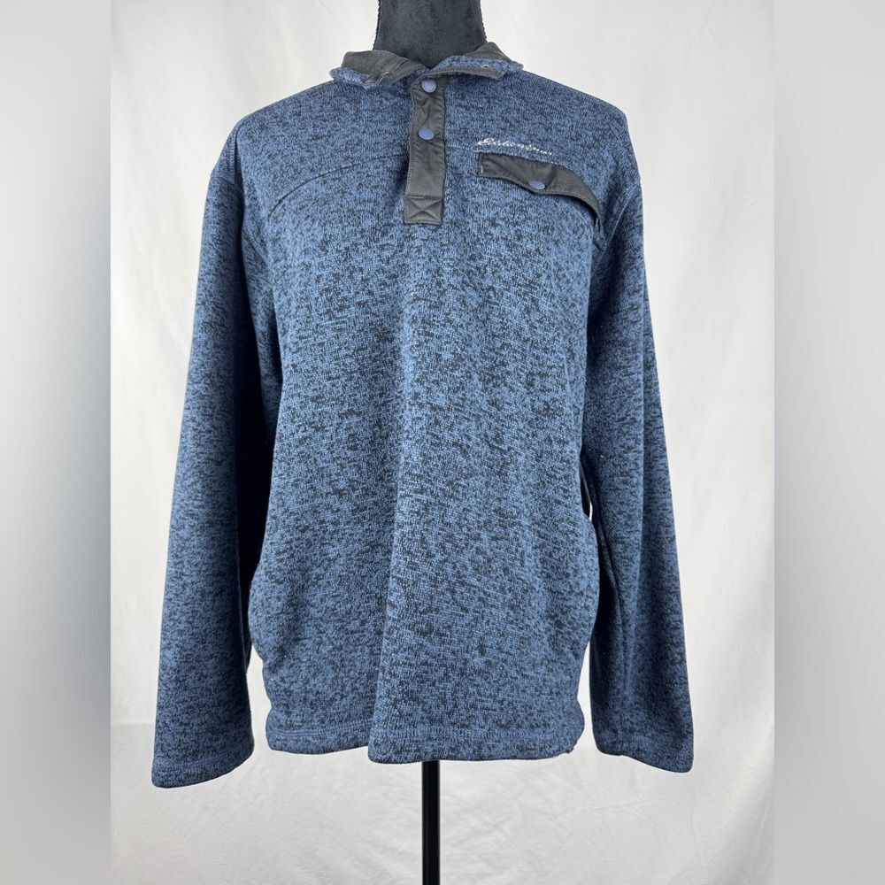 Eddie Bauer Long Sleeve Fleece Sweater